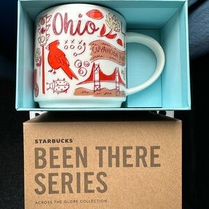 Starbucks Ohio Mug - Red and White
